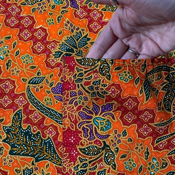 Vintage 1960s Casual Floral Moo Moo Tank Top - Picture 4 of 5